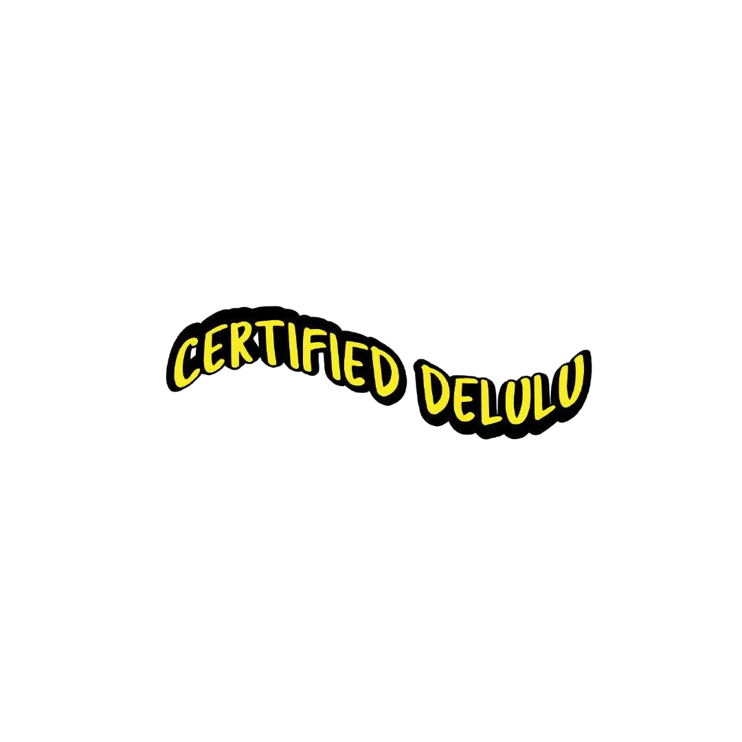 Certified Delulu Sticker